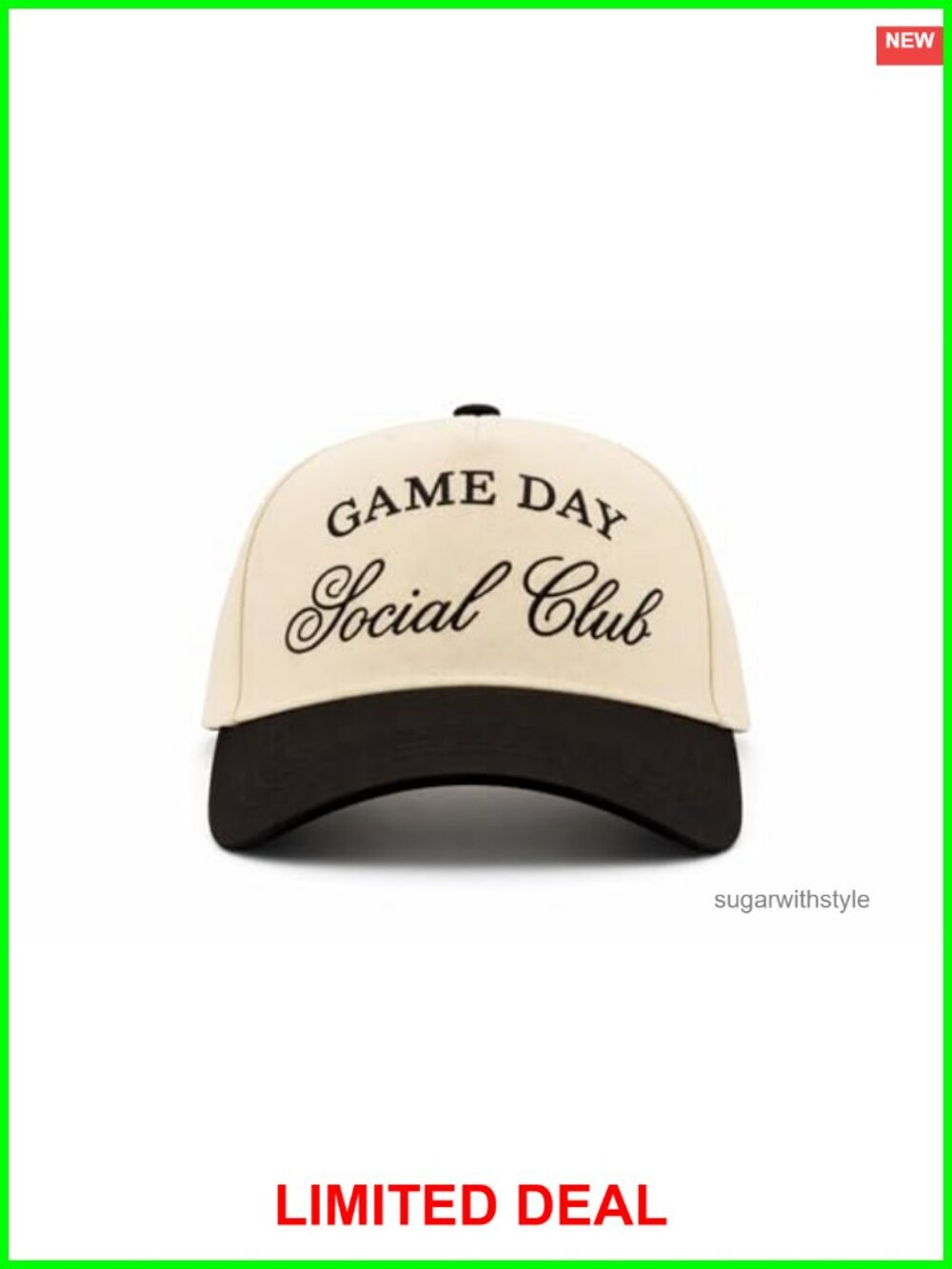 Embroidered Lettering Dad Hat Adjustable Low Profile Baseball Cap